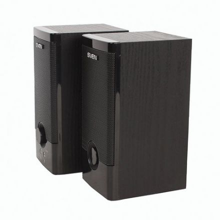 Колонки компьютерные SVEN SPS-603, 2.0, 2х3 Вт, дерево, черные, SV-015183 Колонки компьютерные SVEN SPS-603, 2.0, 2х3 Вт, дерево, черные, SV-015183