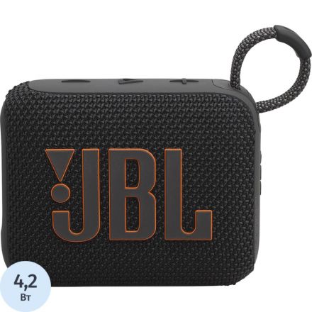 Акустическая система JBL GO 4 Black (JBLGO4BLK) Акустическая система JBL GO 4 Black (JBLGO4BLK)