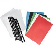 Пружины для переплета пластиковые ProfiOffice старт.набор(с обложками) Пружины для переплета пластиковые ProfiOffice старт.набор(с обложками)