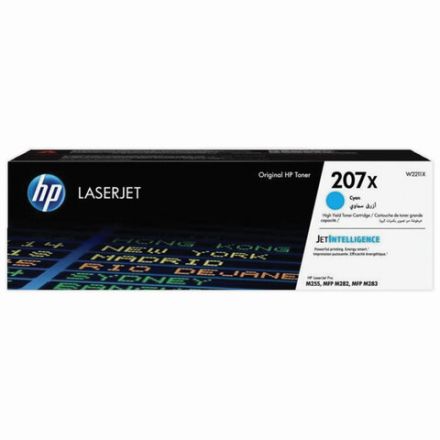 Картридж лазерный HP (W2211X) Color LJ M282/M283/M255, №207X, голубой, оригинальный, ресурс 2450 страниц Картридж лазерный HP (W2211X) Color LJ M282/M283/M255, №207X, голубой, оригинальный, ресурс 2450 страниц