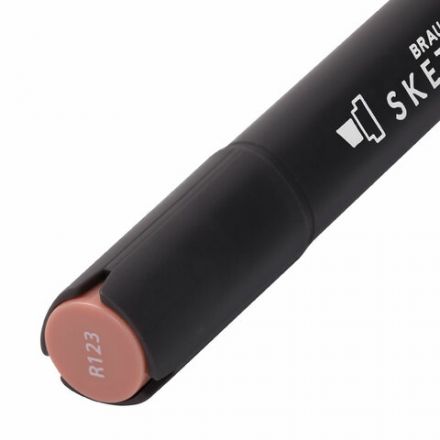 Маркер для скетчинга ХУДОЖЕСТВЕННЫЙ 1 мм - 6 мм BRAUBERG ART CLASSIC, БЛЕДНО-ЛИЛОВЫЙ (R123), 151867 Маркер для скетчинга ХУДОЖЕСТВЕННЫЙ 1 мм - 6 мм BRAUBERG ART CLASSIC, БЛЕДНО-ЛИЛОВЫЙ (R123), 151867