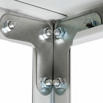 Стеллаж металлический BRABIX "MS Plus-185/50-4", 1850х1000х500 мм, 4 полки, регулируемые опоры, 291106, S241BR155402 Стеллаж металлический BRABIX "MS Plus-185/50-4", 1850х1000х500 мм, 4 полки, регулируемые опоры, 291106, S241BR155402