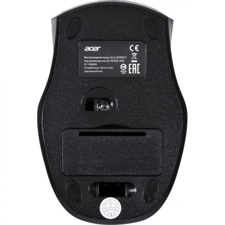 Мышь компьютерная Acer OMR031, черно-синий Мышь компьютерная Acer OMR031, черно-синий