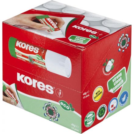 Клей-карандаш 40г KORES Glue-eco Клей-карандаш 40г KORES Glue-eco