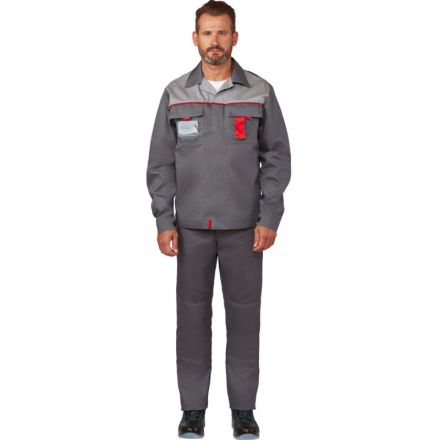 Костюм рабочий летний л10-КБР т-сер/св-сер(р.52-54) 158-164 Костюм рабочий летний л10-КБР т-сер/св-сер(р.52-54) 158-164