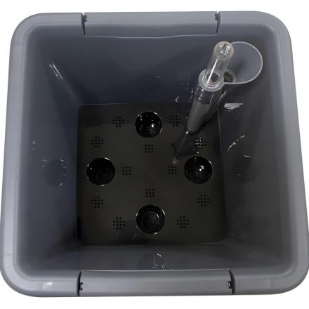 Горшок с автополивом InGreen 5л с внутр.встав, Утренний туман, IG622411025