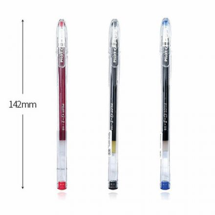 Ручка гелевая PILOT "G-1", КРАСНАЯ, корпус прозрачный, узел 0,5 мм, линия письма 0,3 мм, BL-G1-5T Ручка гелевая PILOT "G-1", КРАСНАЯ, корпус прозрачный, узел 0,5 мм, линия письма 0,3 мм, BL-G1-5T