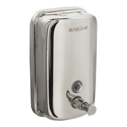 Дозатор для жидкого мыла LAIMA BASIC, 1 л, нержавеющая сталь, зеркальный, 601796 Дозатор для жидкого мыла LAIMA BASIC, 1 л, нержавеющая сталь, зеркальный, 601796