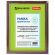 Рамка 30х40 см, пластик, багет 30 мм, BRAUBERG "HIT4", орех с двойной позолотой, стекло, 391004