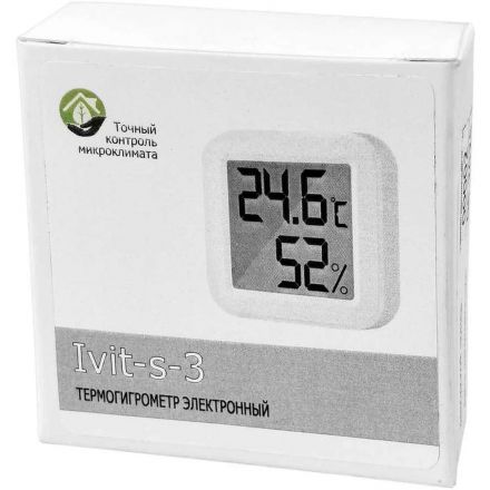 Термогигрометр Ivit-s-3 с поверкой