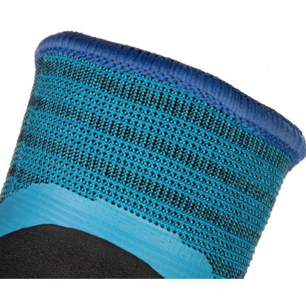 Перчатки трикотажные утепл. с дв.латекс. JetaSafety JLW-601-XL голубые р.XL Перчатки трикотажные утепл. с дв.латекс. JetaSafety JLW-601-XL голубые р.XL