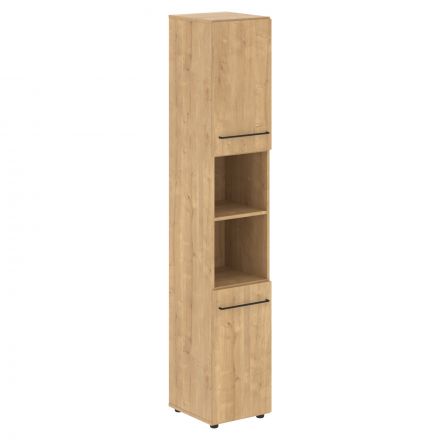 Шкаф колонка с 2-мя глухими малыми дверьми LHC 40.4 Дуб Бофорд 400х430х2253 LOFTIS Шкаф колонка с 2-мя глухими малыми дверьми LHC 40.4 Дуб Бофорд 400х430х2253 LOFTIS