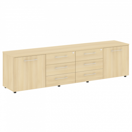 Yalta Тумба модульная LT.TS-4.3 Акация 2188*450*580