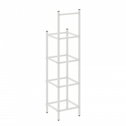 Loft Угловой проходной переходной модуль VR.L-SL.UPK-2.3.4 Белый металл 446*446*1869 Loft Угловой проходной переходной модуль VR.L-SL.UPK-2.3.4 Белый металл 446*446*1869