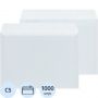 Конверт белый С5 стрип 162х229 80г КОМУС 1000шт/ уп Конверт белый С5 стрип 162х229 80г КОМУС 1000шт/ уп