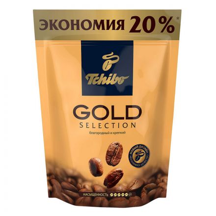Кофе растворимый Tchibo Gold Selection 285 г (пакет)