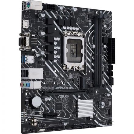 Материнская плата ASUS PRIME H610M-D D4, H610 s1700, 2xDDR4, mATX Материнская плата ASUS PRIME H610M-D D4, H610 s1700, 2xDDR4, mATX