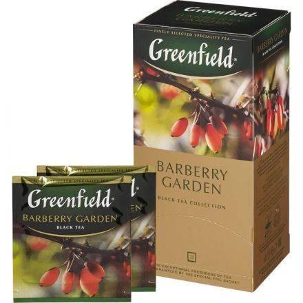 Чай Greenfield Barberry garden барбарис и гибискус,25пак/уп 0710-10,172700