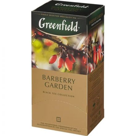 Чай Greenfield Barberry garden барбарис и гибискус,25пак/уп 0710-10,172700