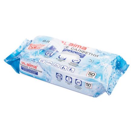 Салфетки влажные 50 шт., УНИВЕРСАЛЬНЫЕ, очищающие для всей семьи, LAIMA, 125960 Салфетки влажные 50 шт., УНИВЕРСАЛЬНЫЕ, очищающие для всей семьи, LAIMA, 125960