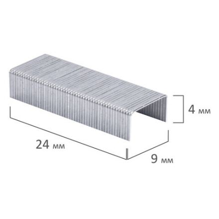 Скобы для степлера цинковое покрытие №10, 1000 штук, BRAUBERG "EXTRA", до 20 листов, 229298 Скобы для степлера цинковое покрытие №10, 1000 штук, BRAUBERG "EXTRA", до 20 листов, 229298