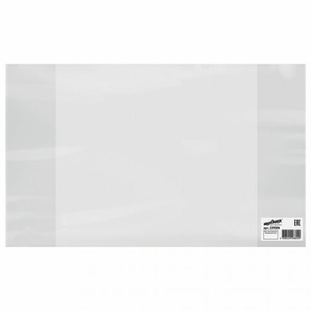 Обложка ПВХ со штрихкодом для тетрадей и дневников, ПЛОТНАЯ, 120 мкм, 210х350 мм, прозрачная, ЮНЛАНДИЯ, 229306 Обложка ПВХ со штрихкодом для тетрадей и дневников, ПЛОТНАЯ, 120 мкм, 210х350 мм, прозрачная, ЮНЛАНДИЯ, 229306