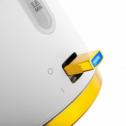 Чайник с термометром BRAYER BR1018, 1,7 л, 2200 Вт, закрытый нагревательный элемент, сталь, белый Чайник с термометром BRAYER BR1018, 1,7 л, 2200 Вт, закрытый нагревательный элемент, сталь, белый