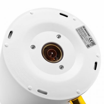 Чайник с термометром BRAYER BR1018, 1,7 л, 2200 Вт, закрытый нагревательный элемент, сталь, белый Чайник с термометром BRAYER BR1018, 1,7 л, 2200 Вт, закрытый нагревательный элемент, сталь, белый