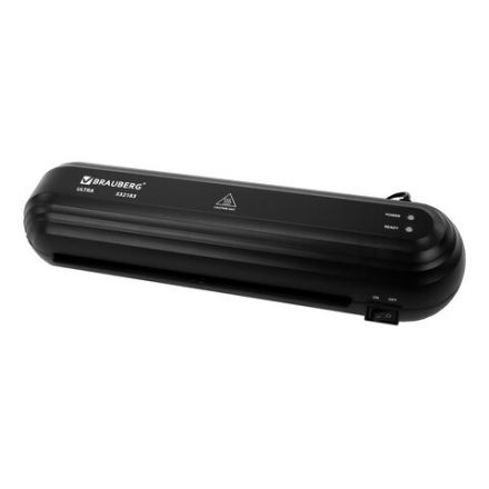 Ламинатор BRAUBERG ULTRA PM235B, ЧЕРНЫЙ, формат A4, толщина пленки 60-150 мкм, скорость 30 см/мин, 532183 Ламинатор BRAUBERG ULTRA PM235B, ЧЕРНЫЙ, формат A4, толщина пленки 60-150 мкм, скорость 30 см/мин, 532183