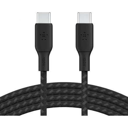 Кабель Belkin (CAB014BT2MBK)BoostCh.100W PD USB-C To USB-C Cable 2м. черный