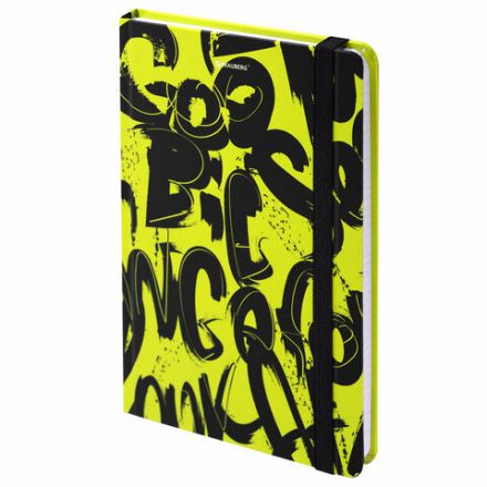 Блокнот с резинкой в клетку 96 л., А5 (145х203 мм), твердая обложка, BRAUBERG, "Calligraphy", 113721 Блокнот с резинкой в клетку 96 л., А5 (145х203 мм), твердая обложка, BRAUBERG, "Calligraphy", 113721