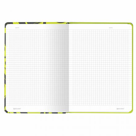 Блокнот с резинкой в клетку 96 л., А5 (145х203 мм), твердая обложка, BRAUBERG, "Calligraphy", 113721 Блокнот с резинкой в клетку 96 л., А5 (145х203 мм), твердая обложка, BRAUBERG, "Calligraphy", 113721