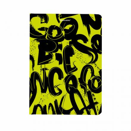 Блокнот с резинкой в клетку 96 л., А5 (145х203 мм), твердая обложка, BRAUBERG, "Calligraphy", 113721 Блокнот с резинкой в клетку 96 л., А5 (145х203 мм), твердая обложка, BRAUBERG, "Calligraphy", 113721