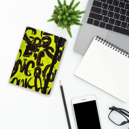 Блокнот с резинкой в клетку 96 л., А5 (145х203 мм), твердая обложка, BRAUBERG, "Calligraphy", 113721 Блокнот с резинкой в клетку 96 л., А5 (145х203 мм), твердая обложка, BRAUBERG, "Calligraphy", 113721