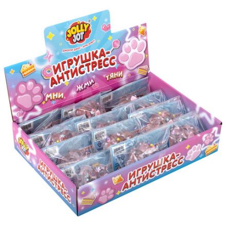Игрушка-антистресс "ПРОЗРАЧНАЯ ЛАПКА", 7 см, дисплей, JOLLY JOT (ДЖОЛЛИ ДЖОТ), 665818 Игрушка-антистресс "ПРОЗРАЧНАЯ ЛАПКА", 7 см, дисплей, JOLLY JOT (ДЖОЛЛИ ДЖОТ), 665818