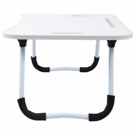 Столик складной для ноутбука/завтрака BRABIX BT-001 (600х400х265 мм), органайзер, белый, 532900 Столик складной для ноутбука/завтрака BRABIX BT-001 (600х400х265 мм), органайзер, белый, 532900