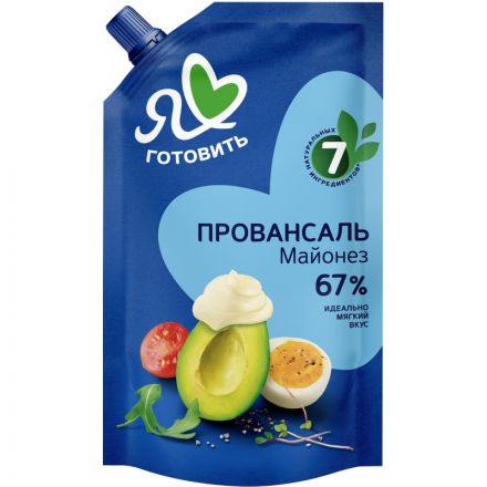 Майонез Я люблю готовить Провансаль Московский 67% 700мл