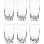 Набор стаканов LISBONNE 6шт 330мл высокие (V0402)