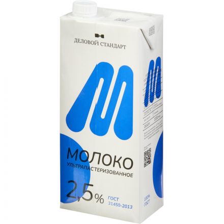 Молоко Деловой стандарт УТП 2,5% 1л