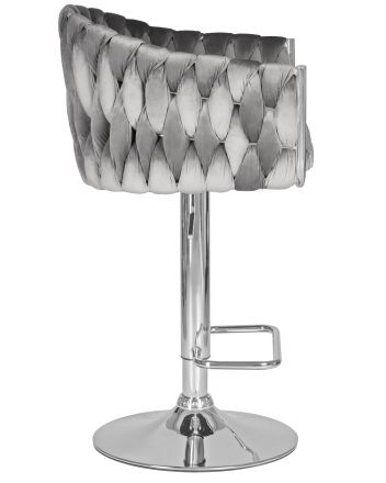 Стул барный DOBRIN MARCEL, серый велюр (MJ9-75) Стул барный DOBRIN MARCEL, серый велюр (MJ9-75)