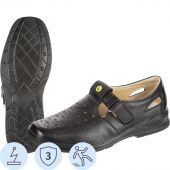 Полуботинки с перфорацией антистатические цв. черный (р.40) (арт. 8205) Полуботинки с перфорацией антистатические цв. черный (р.40) (арт. 8205)