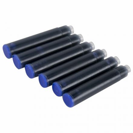 Картриджи чернильные СИНИЕ CENTROPEN, КОМПЛЕКТ 6 шт., 0019/6, 1 0019 0601 Картриджи чернильные СИНИЕ CENTROPEN, КОМПЛЕКТ 6 шт., 0019/6, 1 0019 0601