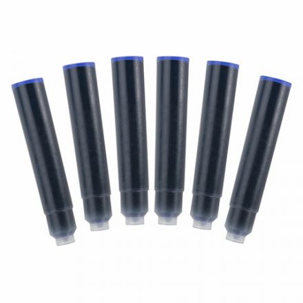 Картриджи чернильные СИНИЕ CENTROPEN, КОМПЛЕКТ 6 шт., 0019/6, 1 0019 0601 Картриджи чернильные СИНИЕ CENTROPEN, КОМПЛЕКТ 6 шт., 0019/6, 1 0019 0601