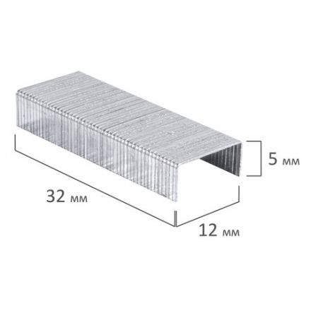 Скобы для степлера №24/6, 1000 штук, РОССИЯ, STAFF "Basic", до 30 листов, 224798 Скобы для степлера №24/6, 1000 штук, РОССИЯ, STAFF "Basic", до 30 листов, 224798