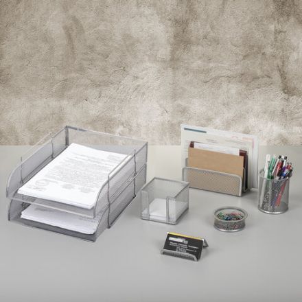 Настольный набор из металла BRAUBERG "Germanium", 7 предметов, серебристый, 231963 Настольный набор из металла BRAUBERG "Germanium", 7 предметов, серебристый, 231963