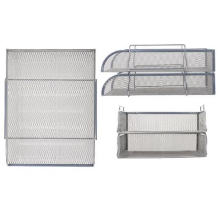 Настольный набор из металла BRAUBERG "Germanium", 7 предметов, серебристый, 231963 Настольный набор из металла BRAUBERG "Germanium", 7 предметов, серебристый, 231963