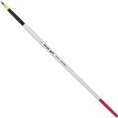 Кисть художественная Комус Арт синтетика средн.жест,кругл.,№6,длинная ручка Кисть художественная Комус Арт синтетика средн.жест,кругл.,№6,длинная ручка