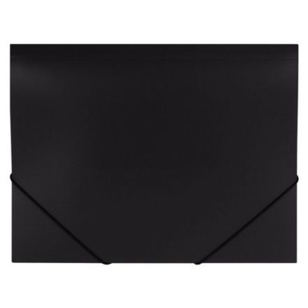 Папка на резинках BRAUBERG "Office", черная, до 300 листов, 500 мкм, 227713 Папка на резинках BRAUBERG "Office", черная, до 300 листов, 500 мкм, 227713