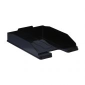 Лоток для бумаг горизонтальный СТАММ "Эксперт", черный Лоток для бумаг горизонтальный СТАММ "Эксперт", черный