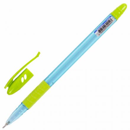 Ручка шариковая масляная с грипом BRAUBERG GLASSY PASTEL MIX, СИНЯЯ, корпус ассорти, линия 0,35 мм,144105 Ручка шариковая масляная с грипом BRAUBERG GLASSY PASTEL MIX, СИНЯЯ, корпус ассорти, линия 0,35 мм,144105